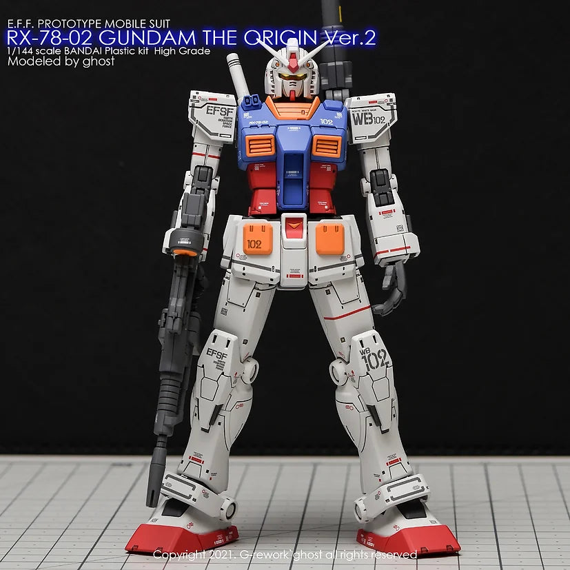 [Pre-order][HG] ORIGIN GUNDAM (decal v2.0)