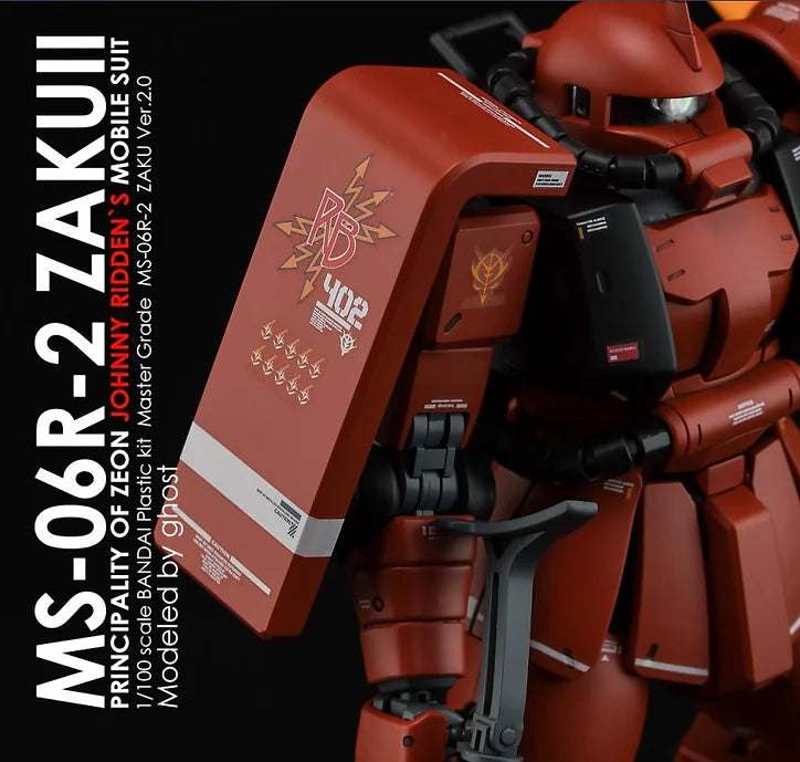 [MG] MS-06R-2 ZAKU2 2.0 [JOHNNY RIDDEN] (decal v2.0)