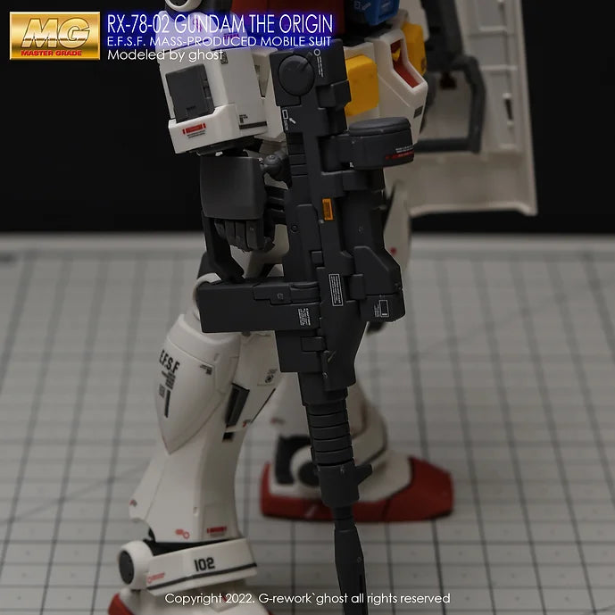 [MG] THE ORIGIN GUNDAM (decal v2.0)
