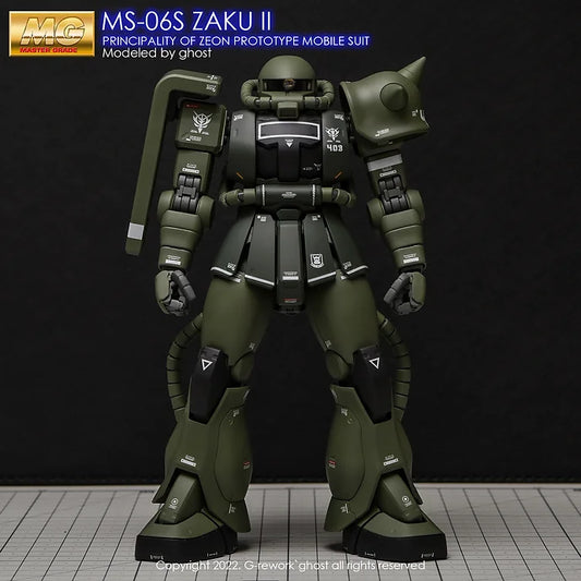 [Pre-order] [MG] ZAKU2 2.0 (decal v2.0)