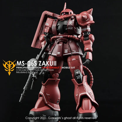 [Pre-order]-[HG] ORIGIN MS-06S JAKU II ( CHAR AZNABLE)
