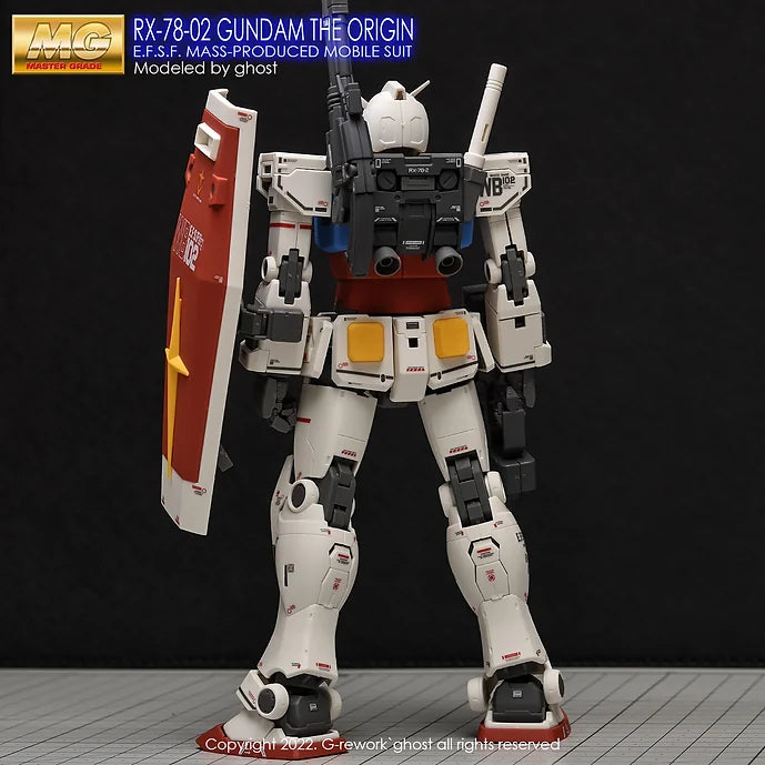 [MG] THE ORIGIN GUNDAM (decal v2.0)