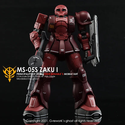 [Pre-order][HG] ORIGIN MS-05 JAKUI ( CHAR AZNABLE)
