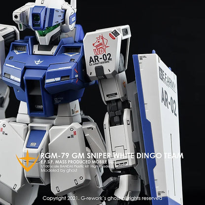 [MG] RGM-79SP GM SNIPERII [ WHITE DINGO ]