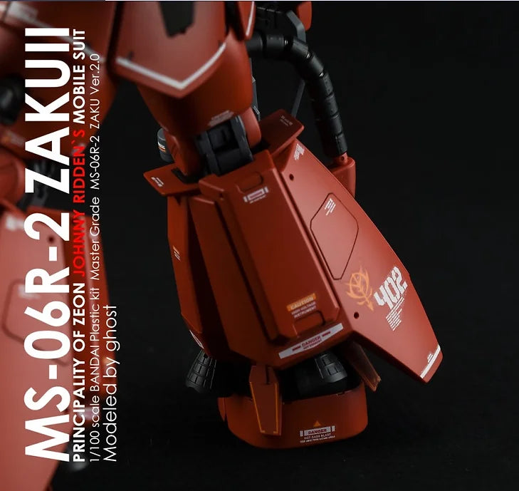 [MG] MS-06R-2 ZAKU2 2.0 [JOHNNY RIDDEN] (decal v2.0)