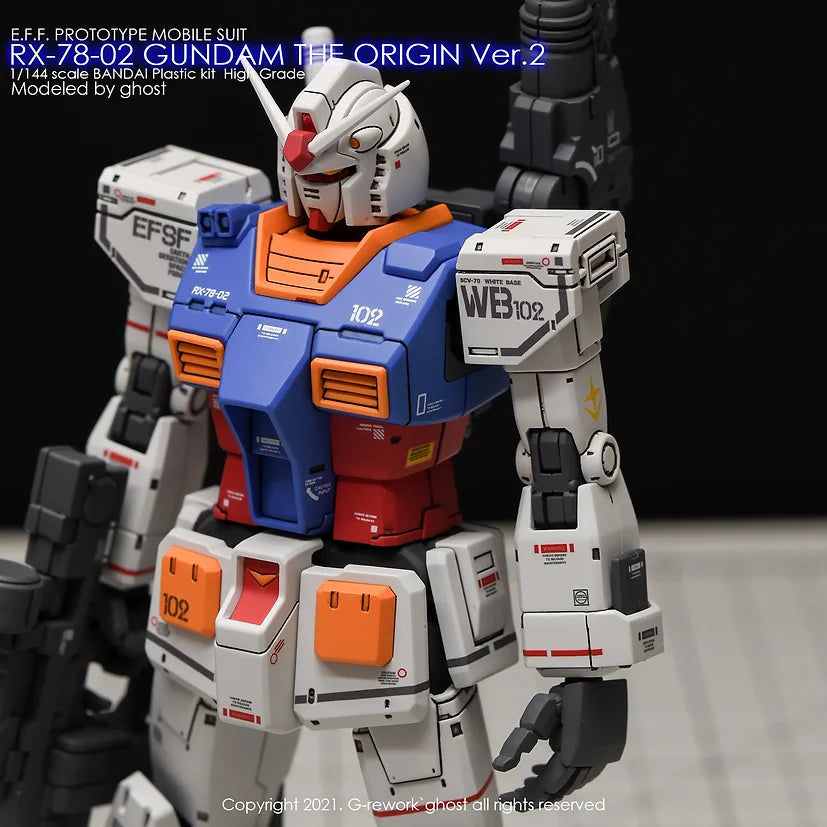[Pre-order][HG] ORIGIN GUNDAM (decal v2.0)
