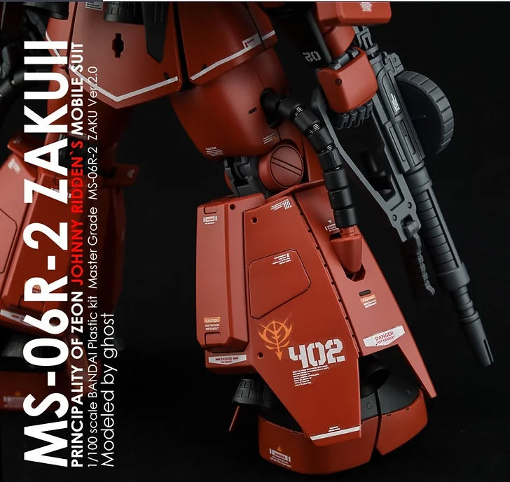 [MG] MS-06R-2 ZAKU2 2.0 [JOHNNY RIDDEN] (decal v2.0)