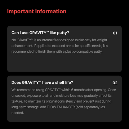 GRAVITY [Iron / 180g]
