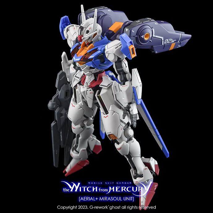 [G-REWORK DECALS] [HG] [the witch from mercury] AERIAL+ MIRASOUL UNIT