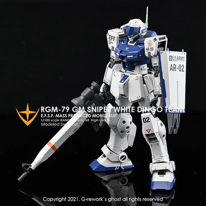 [MG] RGM-79SP GM SNIPERII [ WHITE DINGO ]