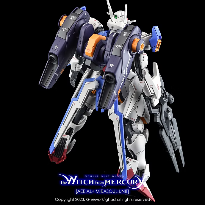 [G-REWORK DECALS] [HG] [the witch from mercury] AERIAL+ MIRASOUL UNIT