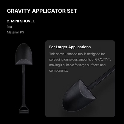 GRAVITY APPLICATOR SET