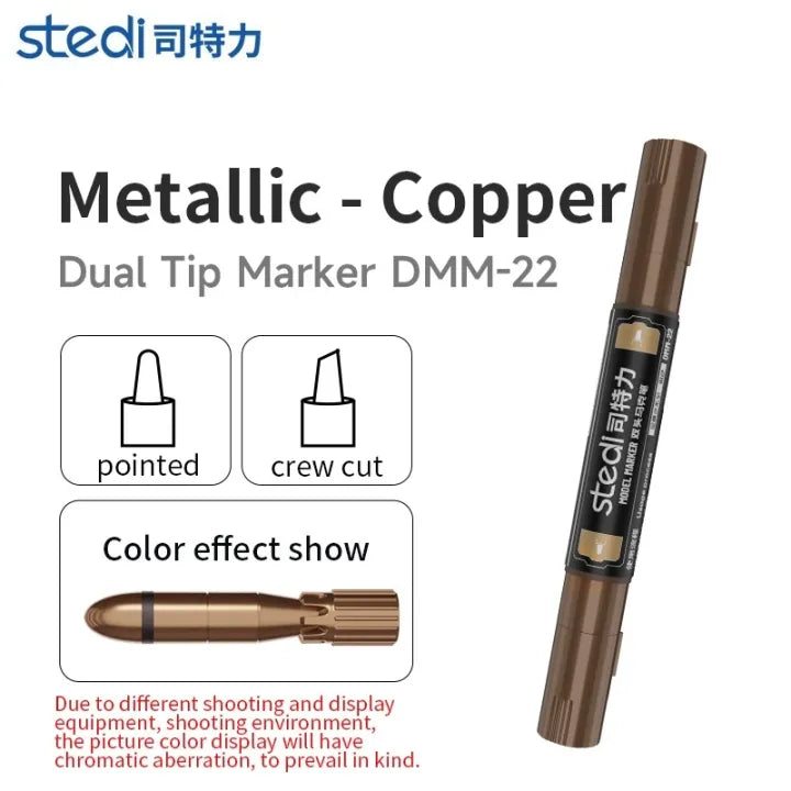 [PRE-ORDER] STEDI Dual Tip Metallic Marker
