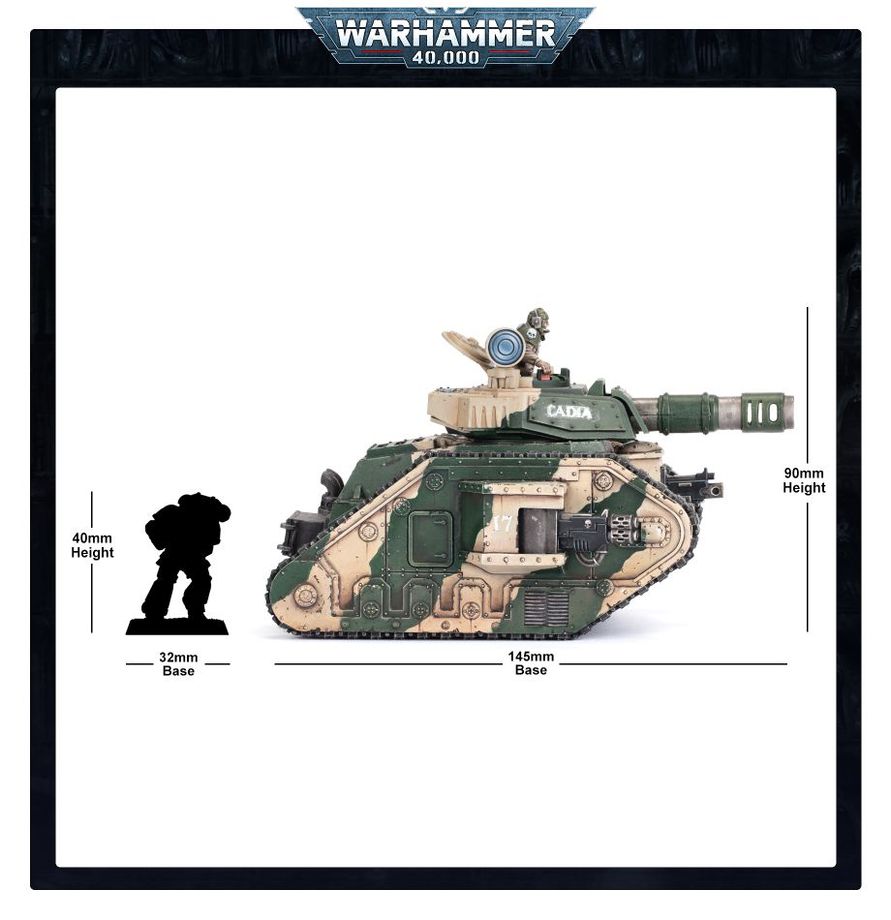 Warhammer Astra Militarum Leman Russ Battle Tank