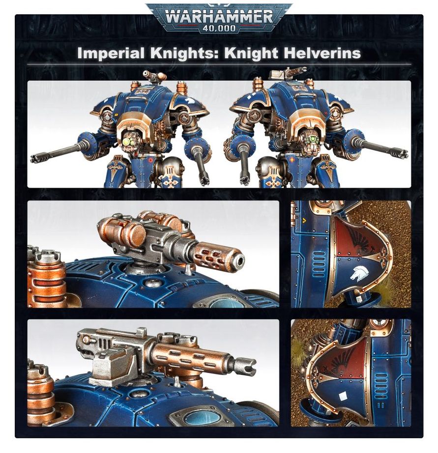 Warhammer Imperial Knights: Knights Armigers