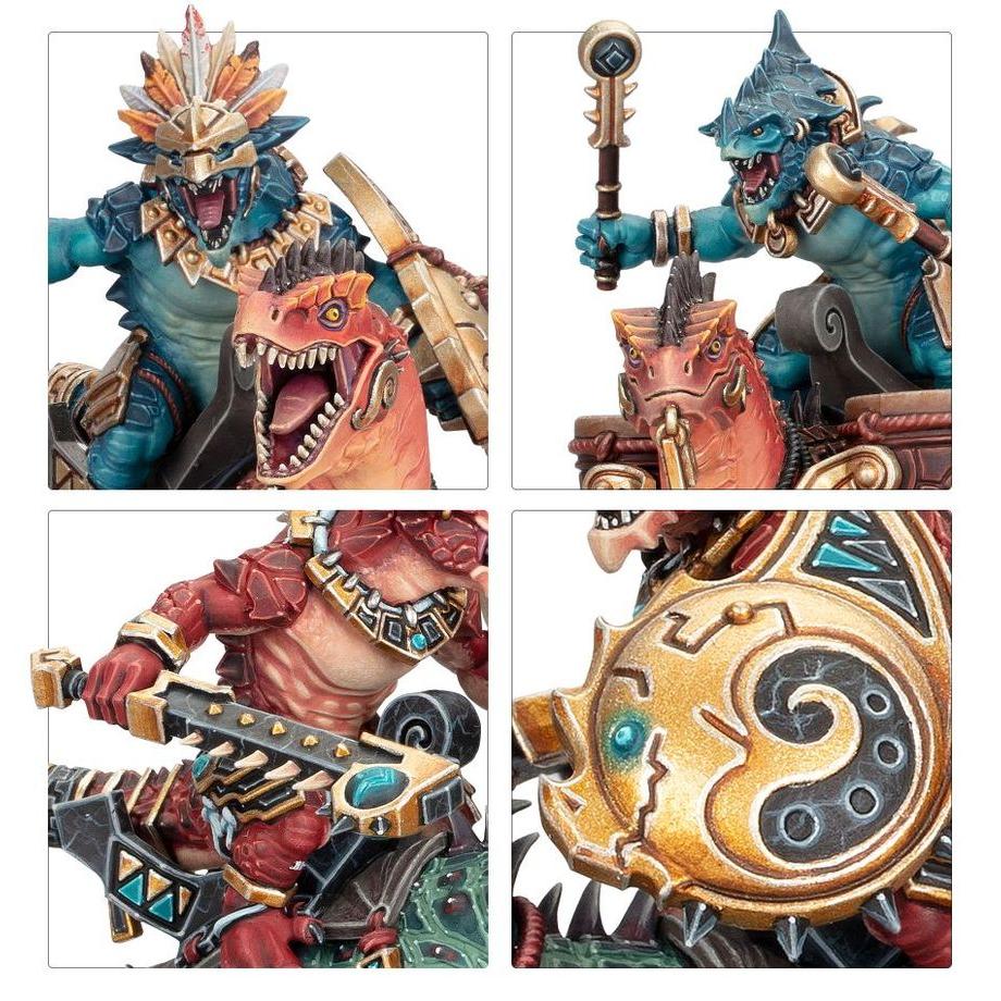 Warhammer Seraphon Aggradon Lancers