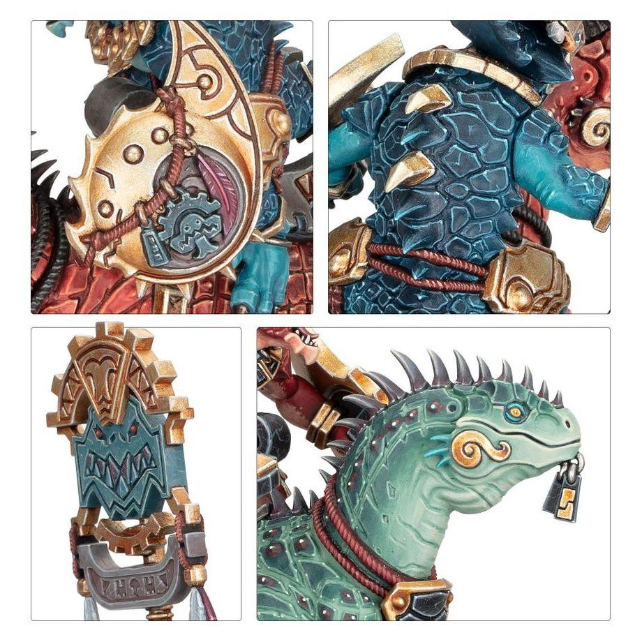 Warhammer Seraphon Aggradon Lancers