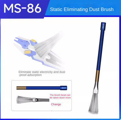 STEDI MS86/85 Anti-static Dust Brush Set for Model Tools Painting Detail