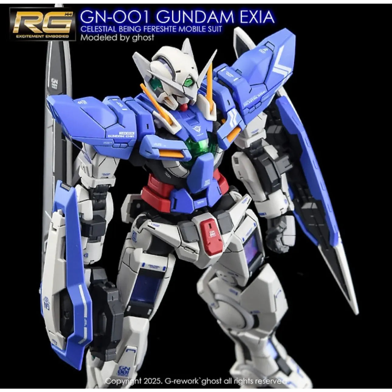 G-rework CUSTOM DECAL [RG] GUNDAM EXIA