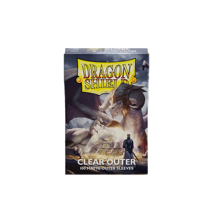 Dragon Shield: Outer Sleeves – Matte – Clear