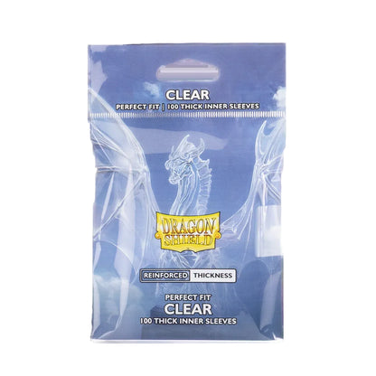 Dragon Shield: Perfect Fit Inner Sleeves – Clear