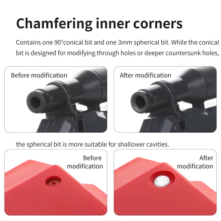 DSPIAE AT-CT “I-deal” Plastic Chamfering Tool