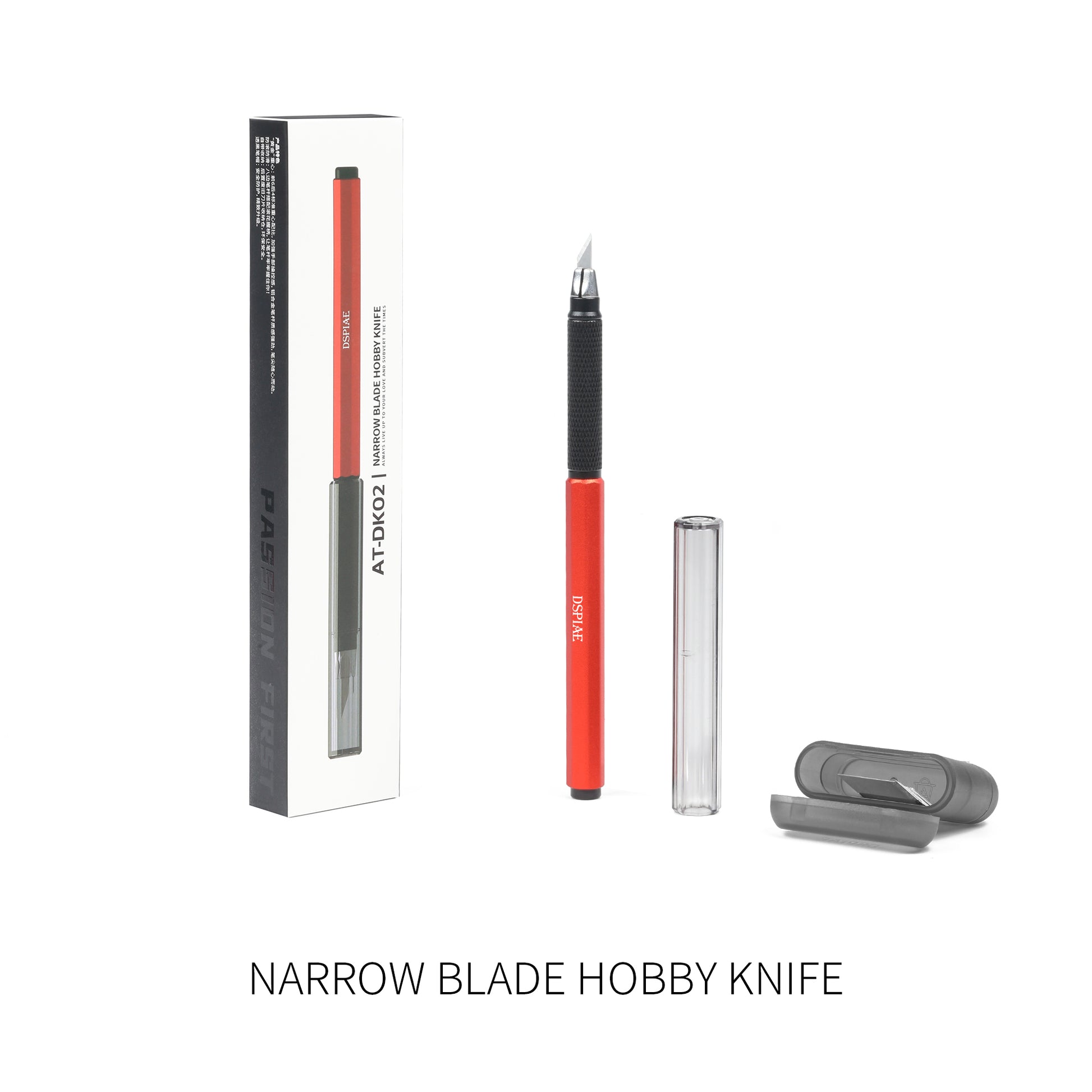 DSPIAE AT-DK Hobby Knife System – Broad (AT-DK01) & Narrow (AT-D02)