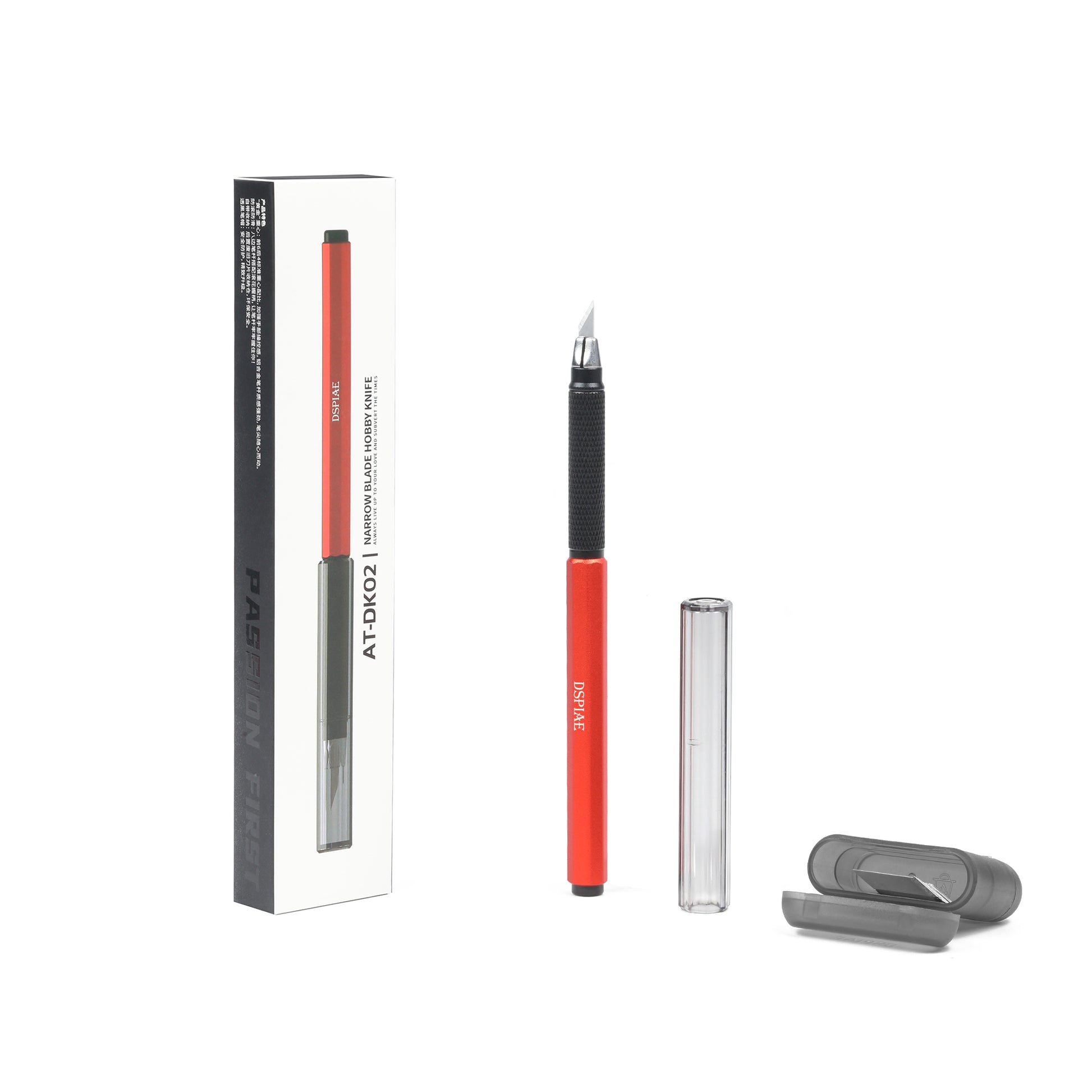 DSPIAE AT-DK Hobby Knife System – Broad (AT-DK01) & Narrow (AT-D02)