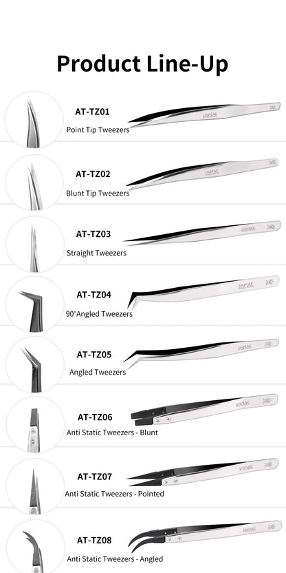 DSPIAE AT-TZ Stainless Steel Precision Tweezers