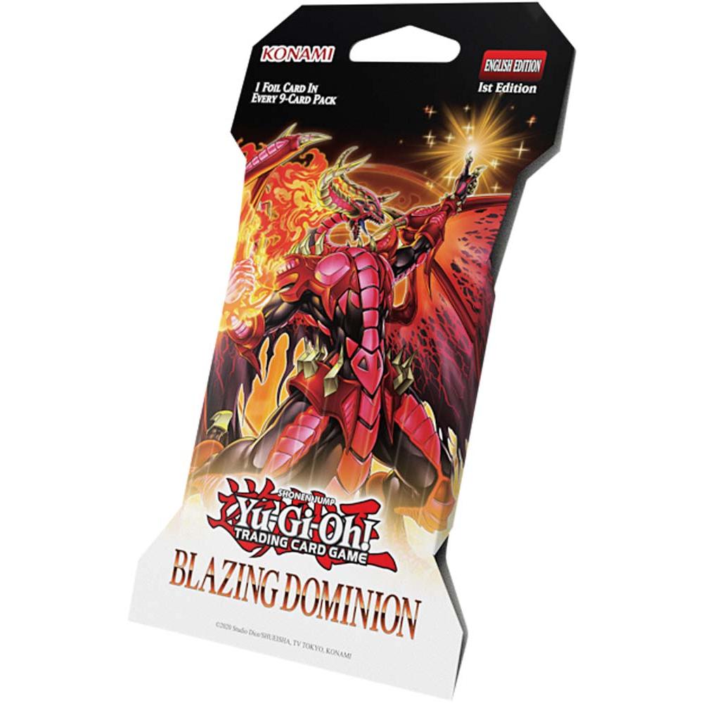 Yu-Gi-Oh! TCG: Blazing Dominion - 9 x Card Blister