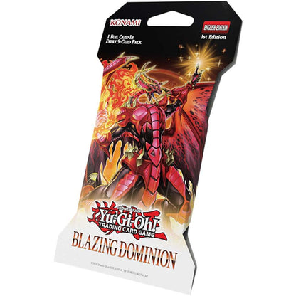 Yu-Gi-Oh! TCG: Blazing Dominion - 9 x Card Blister