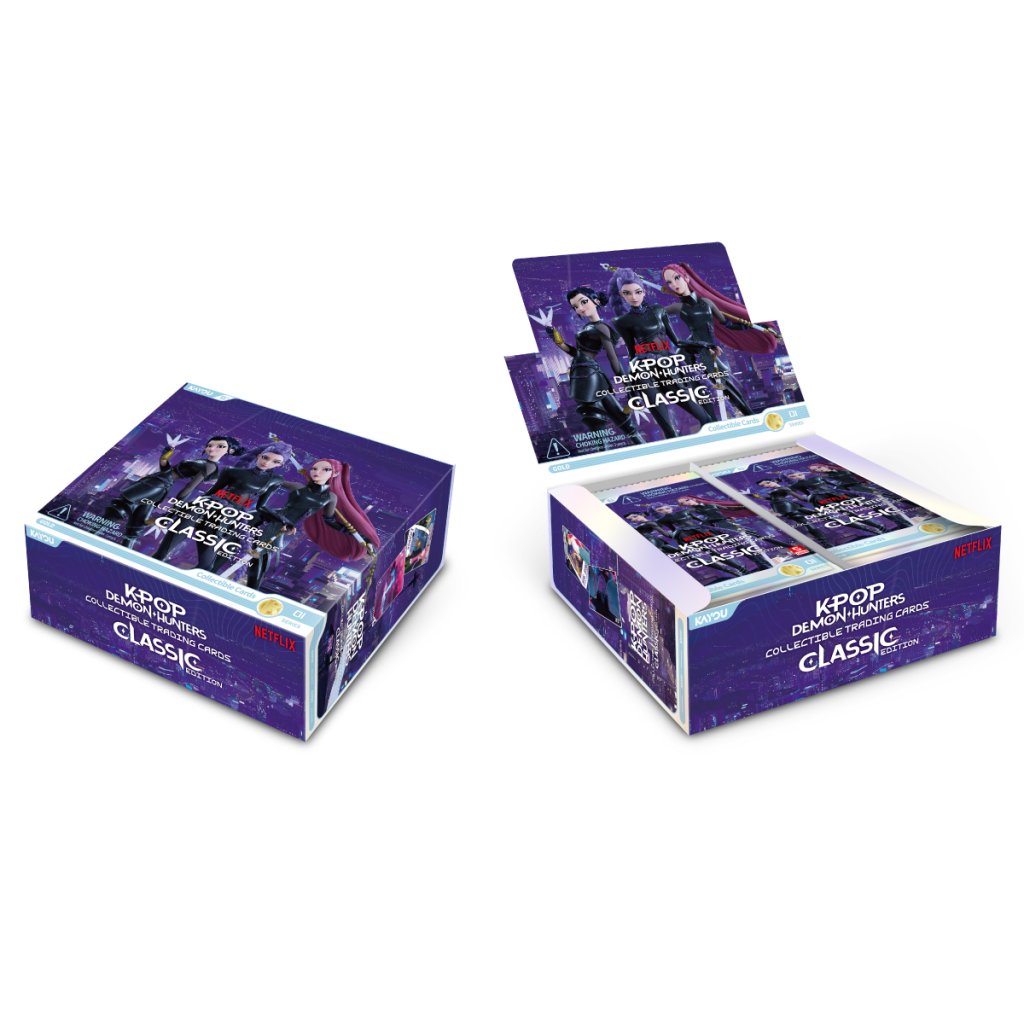 [Pre-Order] KPop Demon Hunters-World Tour Collectible Cards-Classic Edition-001 S1 Booster Pack