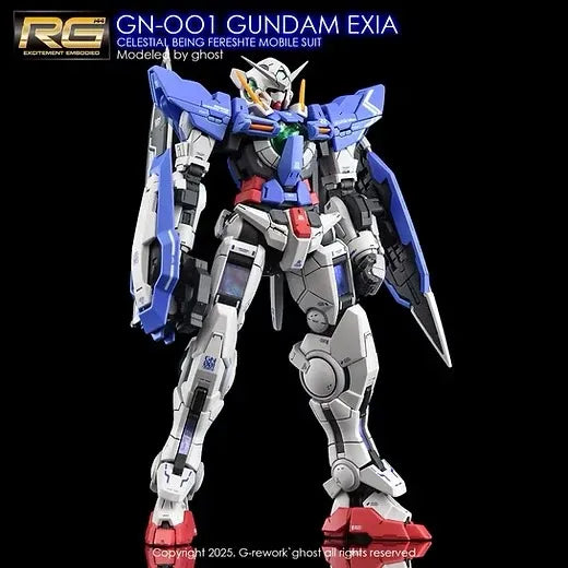 G-rework CUSTOM DECAL [RG] GUNDAM EXIA