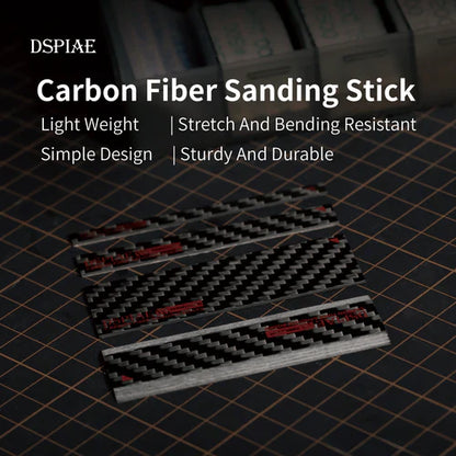 DSPIAE Carbon Fiber Polishing Board Flat Angle Set