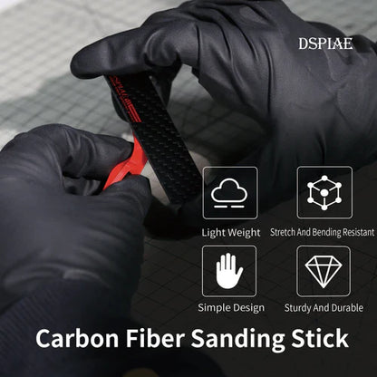 DSPIAE Carbon Fiber Polishing Board Flat Angle Set