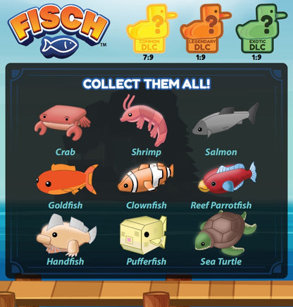 FISCH - 4inch Collectible Plush Assortment