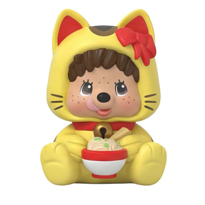 Rokimoto Monchhichi Lucky Cat Mystery Collectible