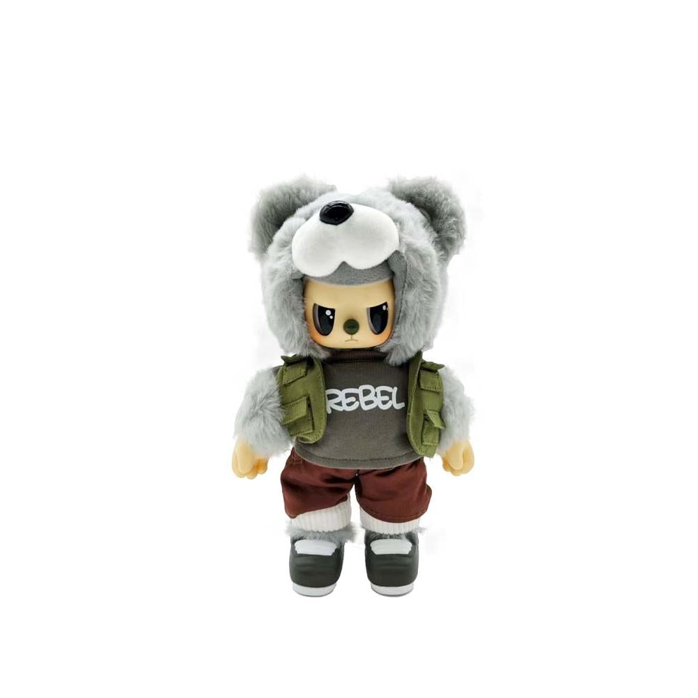 Rebel Bear Mystery Plush Collectible - Moveable Street Series