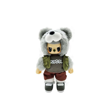 Rebel Bear Mystery Plush Collectible - Moveable Street Series