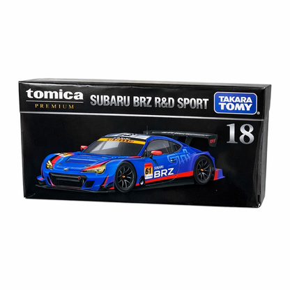 Tomica Premium No.18 Subaru BRZ R&D Sport 1/60  Model Car