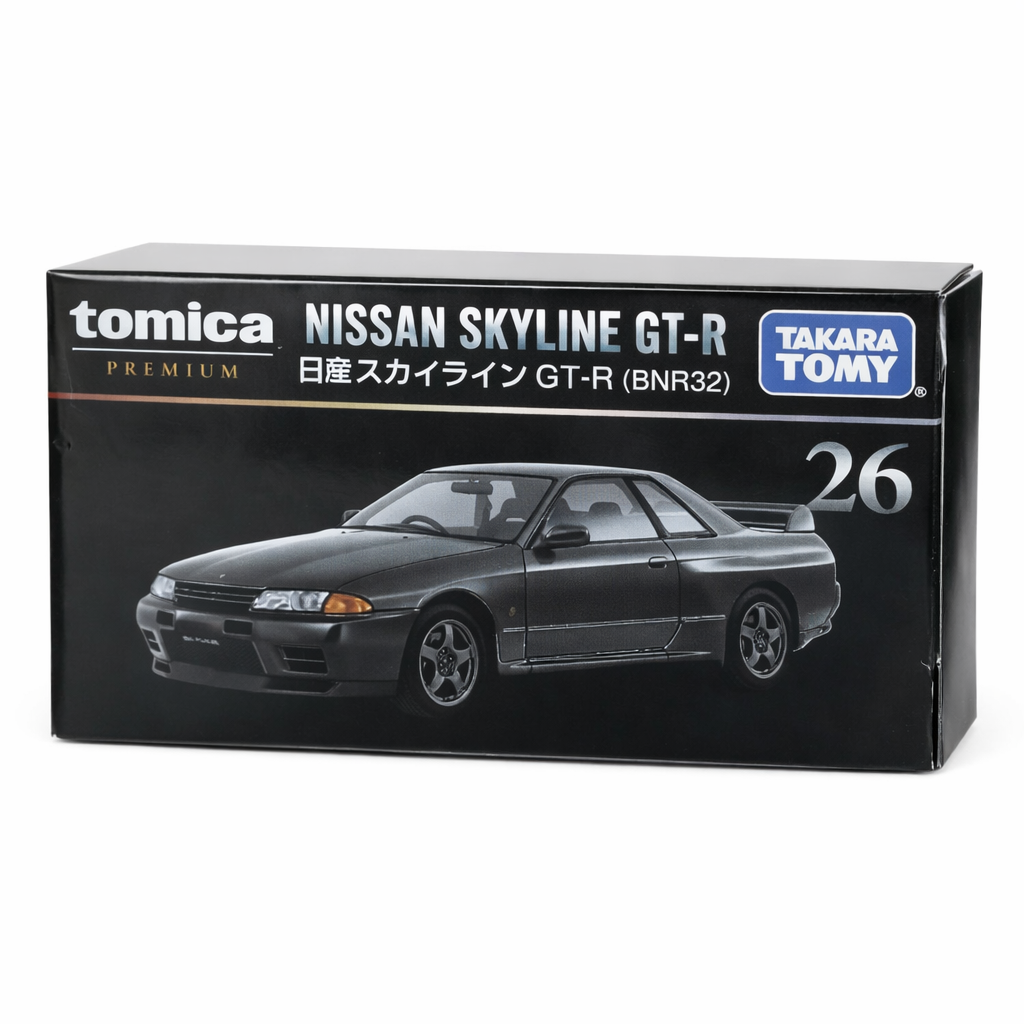 Tomica Premium No.26 Nissan Skyline GT-R (BNR32) 1/62  Model Car