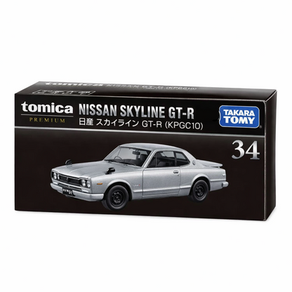 Tomica Premium No.34 Nissan Skyline GT-R (KPGC10) 1/61 Model Car