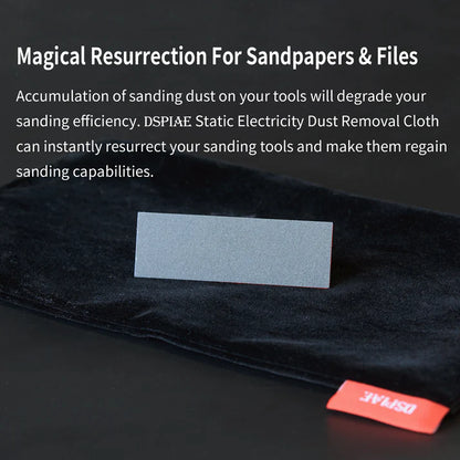 DSPIAE Static Electric Dust Removal Cloth For Sanding Residues