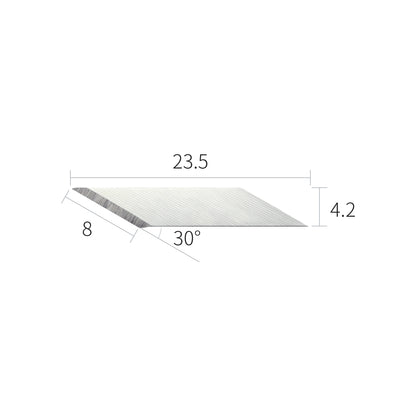 DSPIAE AT-DK Hobby Knife & Blade System – Broad & Narrow Knives + Replacement Blade Packs