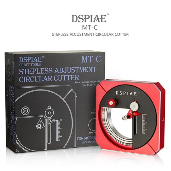 DSPIAE Stepless Adjustment Circular Cutter