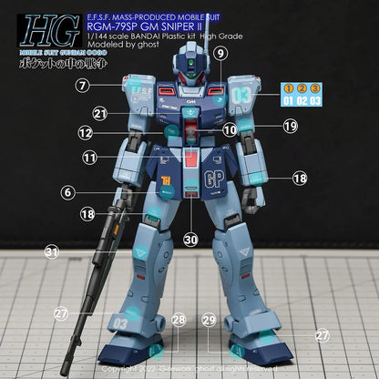 [G-REWORK DECALS] [HG] RGM-79SP GM SNIPER2