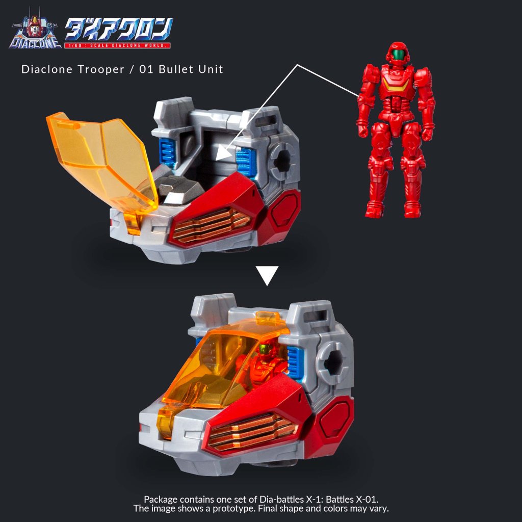  DIACLONE DIA-BATTLES X1 ALTERED BULLET MODULE