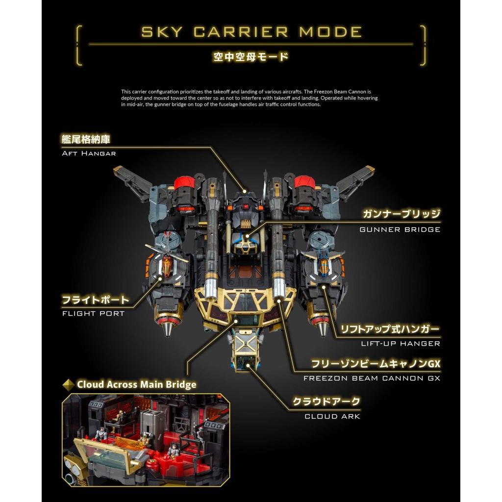 Diaclone DA-120 Robot Base GX (Royal Defender)