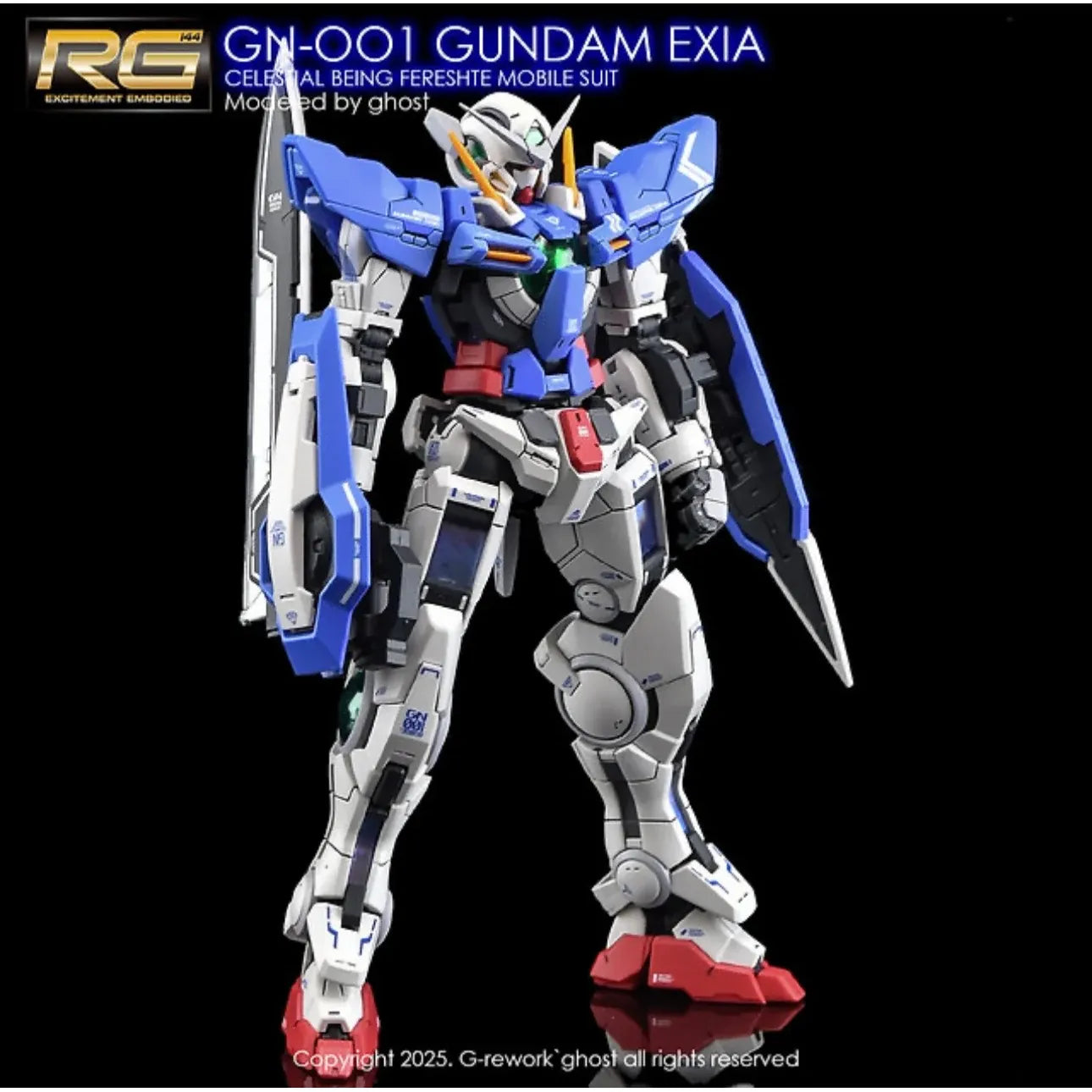 G-rework CUSTOM DECAL [RG] GUNDAM EXIA