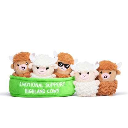 Emotional Support Pals - Highland Cow Plush